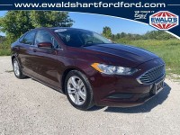 Used, 2018 Ford Fusion SE, Red, HP57416-1
