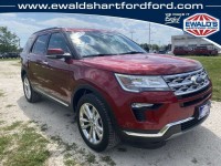 Used, 2019 Ford Explorer Limited, Red, H25303A-1