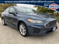 Used, 2019 Ford Fusion Hybrid SE, Blue, HP57473-1