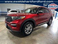 Used, 2020 Ford Explorer XLT, Red, H25791A-1