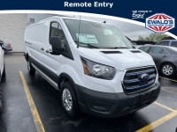 New, 2023 Ford E-Transit Cargo Van Base, White, HTG28447-1