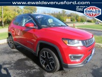 Used, 2017 Jeep Compass Limited, Red, P17896-1