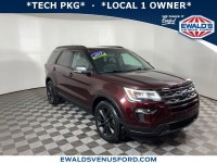 Used, 2019 Ford Explorer XLT, Red, P17555-1