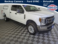 Used, 2019 Ford F-250SD XLT, White, G15008A-1