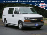 Used, 2020 Chevrolet Express Cargo Van RWD 2500 135", White, GP5408-1