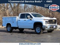New, 2024 Chevrolet Silverado 3500HD Work Truck, White, 24C249-1