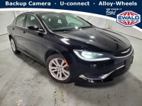 Used, 2016 Chrysler 200 Limited, Black, DP55166-1
