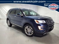 Used, 2016 Ford Explorer Limited, Blue, JP121A-1