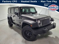 Used, 2017 Jeep Wrangler Unlimited Sport, Gray, JP153A-1