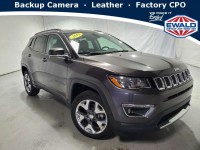 Certified, 2019 Jeep Compass Limited, Gray, DP55132-1