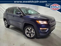 Certified, 2021 Jeep Compass Limited, Blue, DP55096-1
