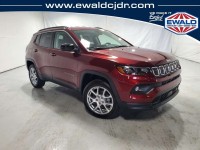New, 2022 Jeep Compass Latitude Lux, Red, JN366-1