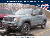 Certified, 2016 Jeep Renegade Trailhawk 4X4, Gray, CN2276-1