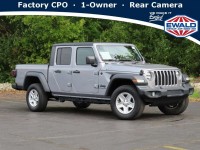 Used, 2020 Jeep Gladiator Sport, Silver, CN2767-1