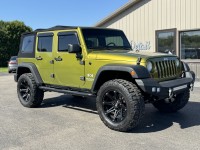 Used, 2007 Jeep Wrangler Unlimited X, Green, W2584-1