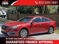 Used, 2017 Hyundai Sonata Sport, Red, 13514-1