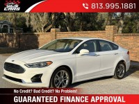 Used, 2020 Ford Fusion SEL, White, 13445-1