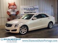 Used, 2014 Cadillac Ats 4dr Sdn 2.0L Standard AWD, White, 3085-1