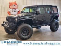 Used, 2018 Jeep Wrangler Unlimited Sport S 4x4, Black, 3093-1