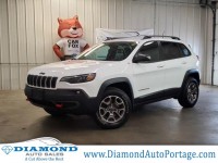 Used, 2020 Jeep Cherokee Trailhawk 4x4 V6, White, 3231-1