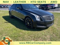 Used, 2014 Cadillac ATS Luxury AWD, Black, 34533-1