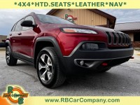Used, 2014 Jeep Cherokee Trailhawk, Red, 35267-1