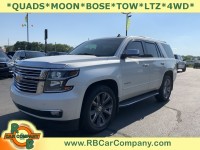 Used, 2015 Chevrolet Tahoe LTZ, White, 34209A-1