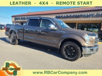 Used, 2015 Ford F-150 Lariat, Brown, 34045-1