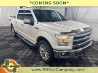 Used, 2015 Ford F-150 Lariat, White, 35500-1
