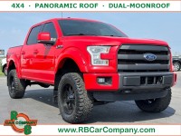 Used, 2015 Ford F-150 Lariat, Red, 36747-1