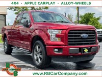 Used, 2015 Ford F-150 XLT, Red, 36885-1