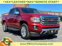 Used, 2015 GMC Canyon 4WD SLT, Red, 35955-1