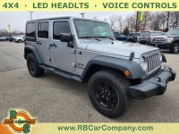 Used, 2015 Jeep Wrangler Unlimited Sport, Silver, 34536A-1