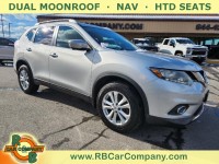 Used, 2015 Nissan Rogue SV, Silver, 34887-1
