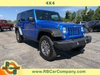 Used, 2016 Jeep Wrangler Unlimited Rubicon, Blue, 34470-1