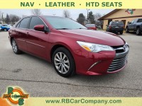 Used, 2016 Toyota Camry XLE, Red, 35051A-1