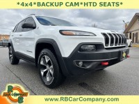 Used, 2017 Jeep Cherokee Trailhawk, White, 35196-1
