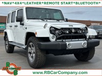 Used, 2017 Jeep Wrangler Unlimited Sahara, White, 35618A-1