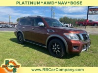 Used, 2017 Nissan Armada Platinum, Brown, 34167-1