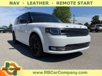 Used, 2018 Ford Flex Limited, White, 34403A-1