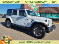 Used, 2018 Jeep All-New Wrangler Unlimited Utility 4D Sahara 4WD 3.6L V6, White, 32990-1