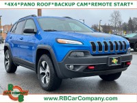 Used, 2018 Jeep Cherokee Trailhawk, Blue, 36711-1
