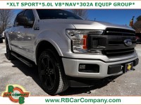 Used, 2019 Ford F-150 XLT, Silver, 35028-1