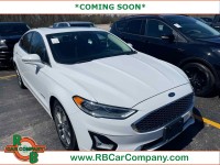 Used, 2019 Ford Fusion Hybrid Titanium, White, 36820-1