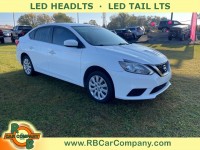 Used, 2019 Nissan Sentra S, White, 34691-1