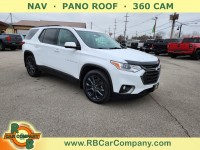 Used, 2020 Chevrolet Traverse RS, White, 34983A-1