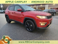 Used, 2020 Jeep Compass Altitude, Red, 34945-1