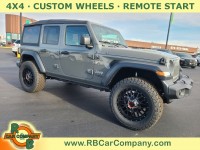 Used, 2020 Jeep Wrangler Unlimited Utility 4D Sport 4WD 2.0L I4 Turbo, Gray, 33187-1