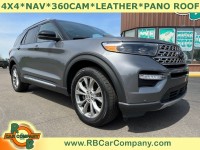 Used, 2021 Ford Explorer Limited, Gray, 35342-1