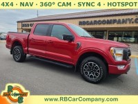 Used, 2021 Ford F-150 XLT, Red, 33804-1